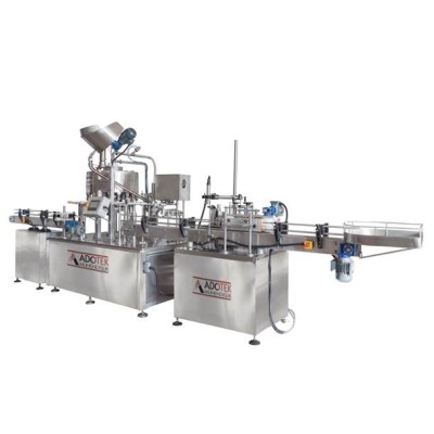 ADK 302 Rotary Monoblock Filling and Labeling Machine