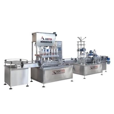 ADK 308 Jar Filling, Capping And Labeling Machine